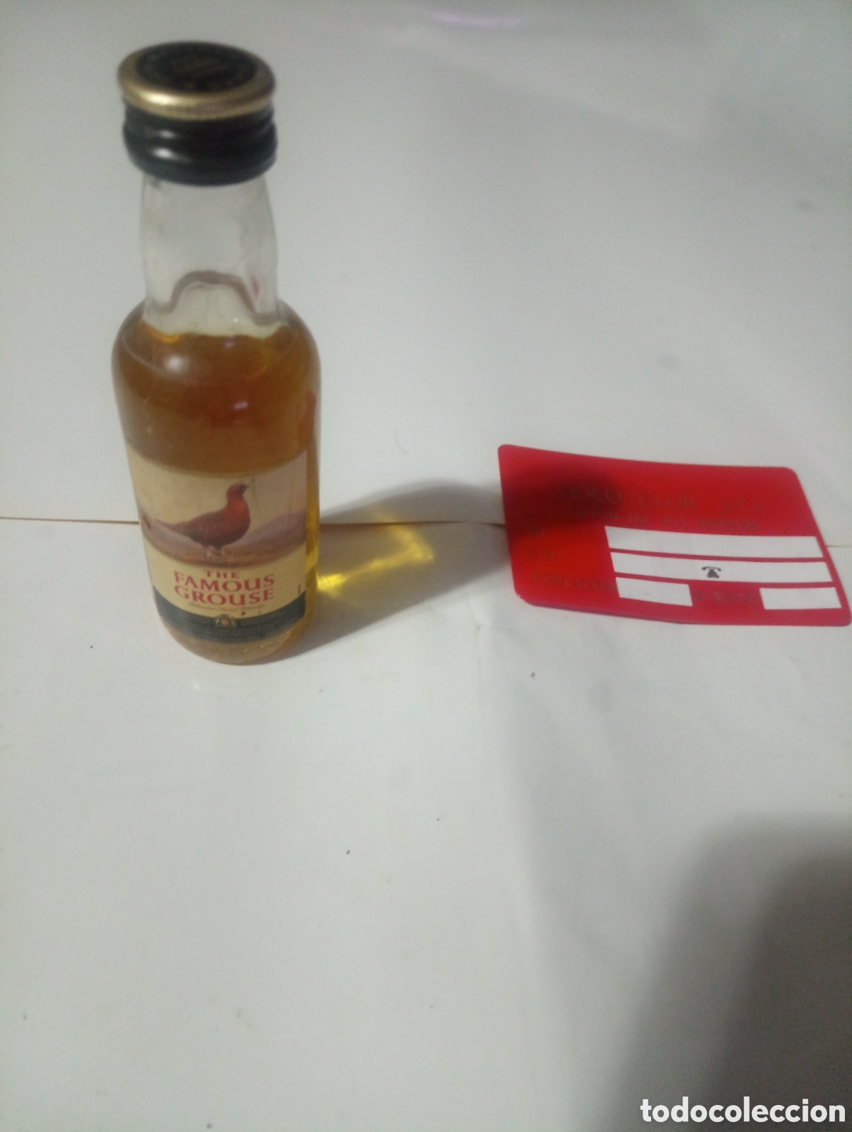 Otras Botellas y Bebidas Antiguas de colecci&oacute;n: Botell&iacute;n the famous grouse