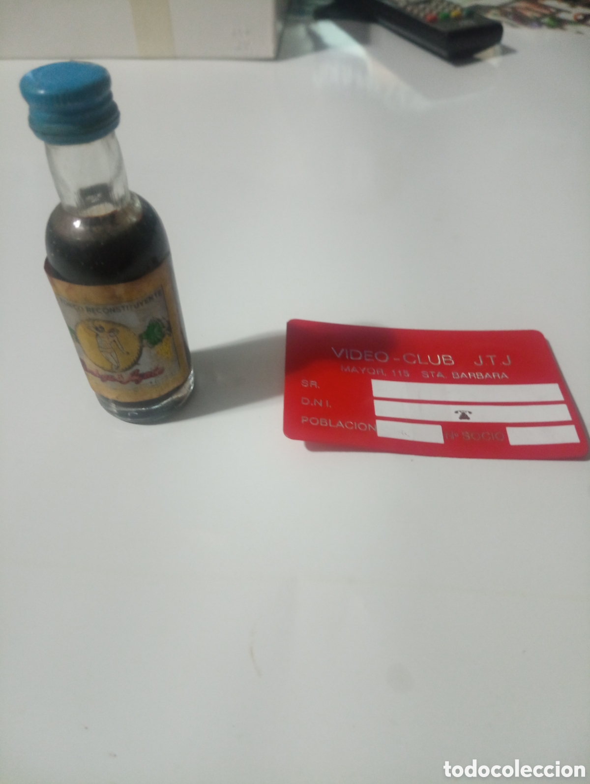 Otras Botellas y Bebidas Antiguas de colecci&oacute;n: Botell&iacute;n bodegas ajada