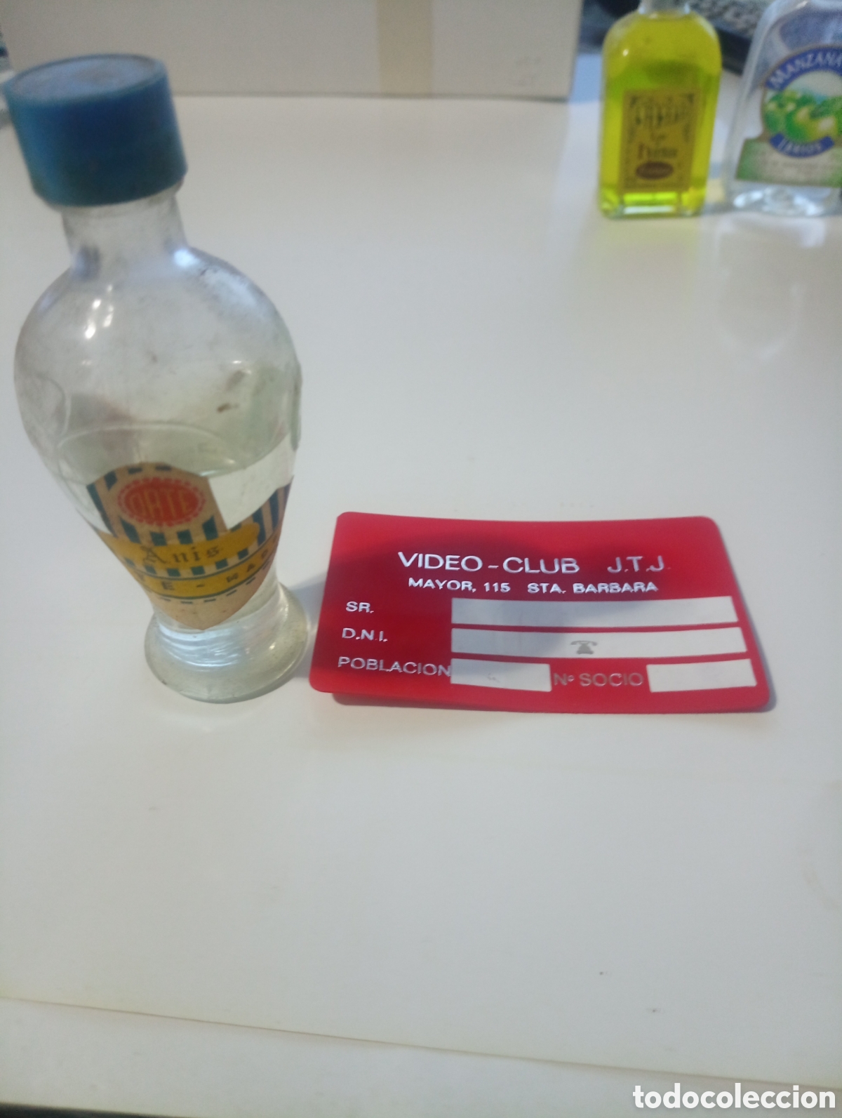 Otras Botellas y Bebidas Antiguas de colecci&oacute;n: Botell&iacute;n an&iacute;s orte madrid