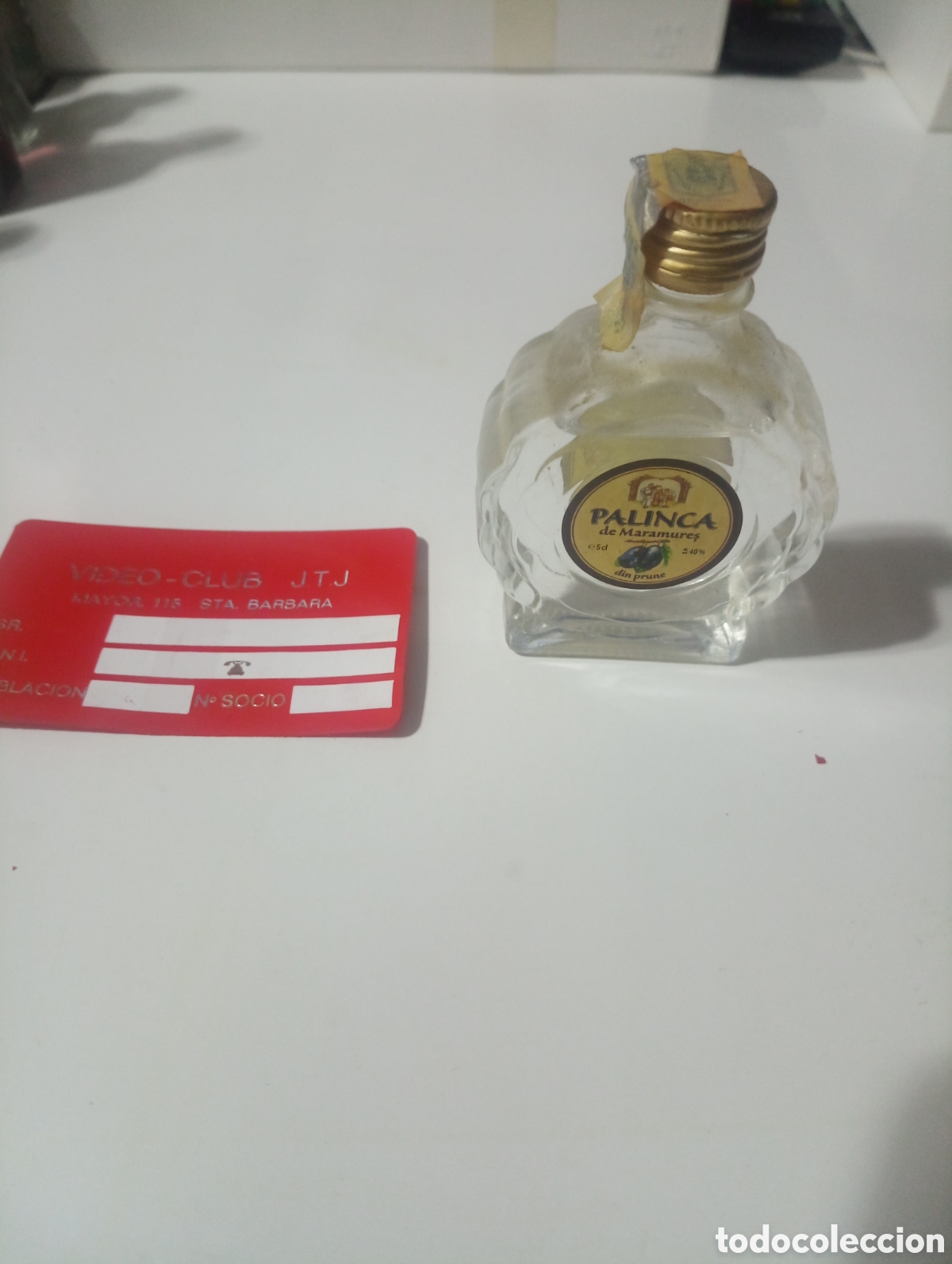 Otras Botellas y Bebidas Antiguas de colecci&oacute;n: Botell&iacute;n palinca de maramures