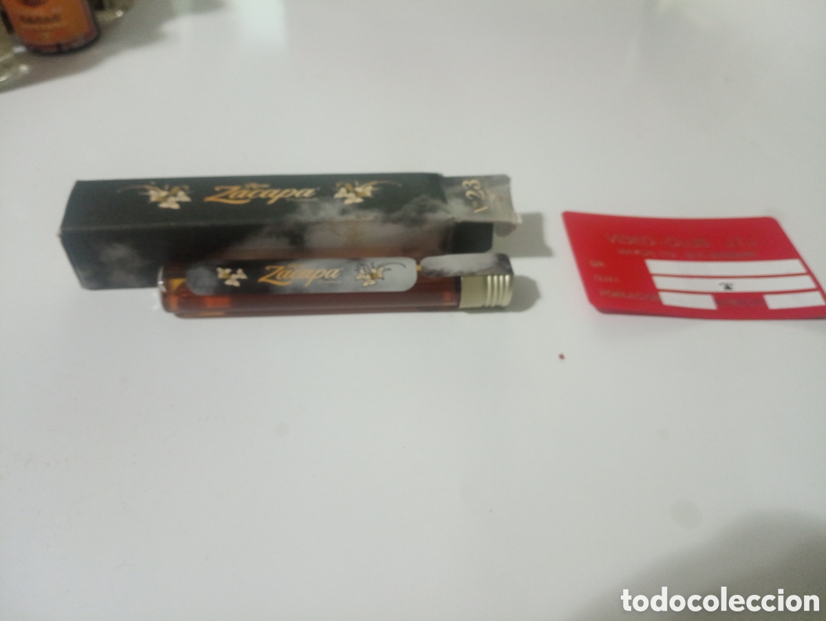 Otras Botellas y Bebidas Antiguas de colecci&oacute;n: Botell&iacute;n ron zacapa n 23