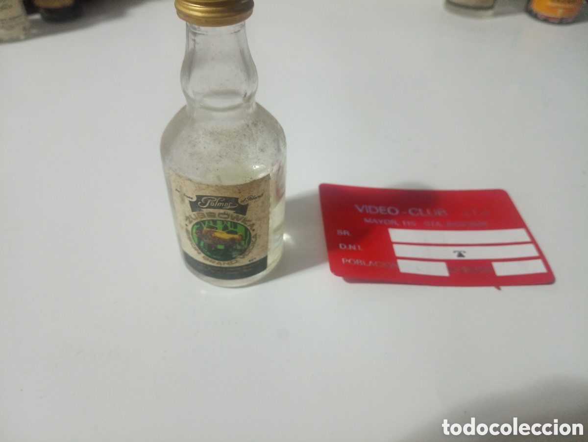 Otras Botellas y Bebidas Antiguas de colecci&oacute;n: Botell&iacute;n zobrowka bison brand vooka