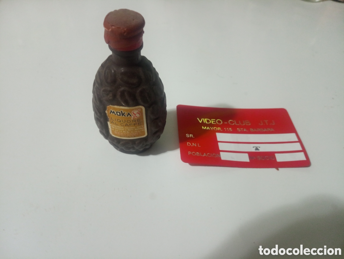Otras Botellas y Bebidas Antiguas de colecci&oacute;n: Botell&iacute;n liquore al caffe moka