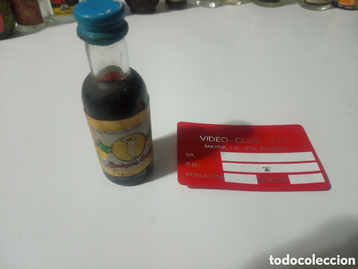 Otras Botellas y Bebidas Antiguas de colecci&oacute;n: Botell&iacute;n bodegas ajada