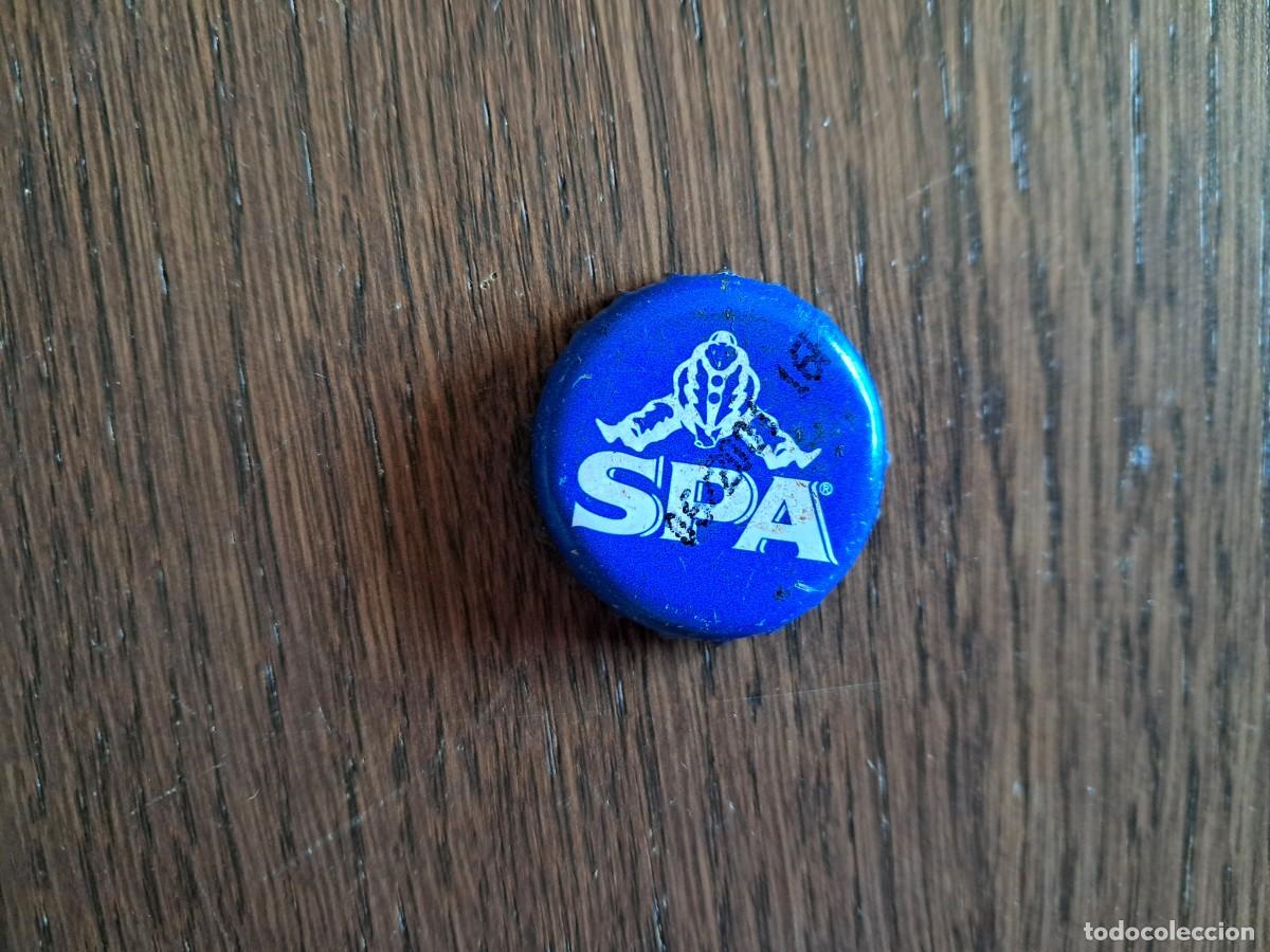 Otras Botellas y Bebidas Antiguas de colecci&oacute;n: chapa tap&oacute;n corona de agua mineral belga, SPA.