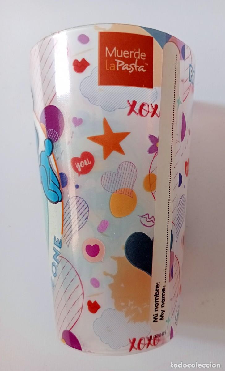 Otras botellas y bebidas antiguas de colecci&oacute;n: VASO DE PL&Aacute;STICO DE LOS PITUFOS - Foto 3