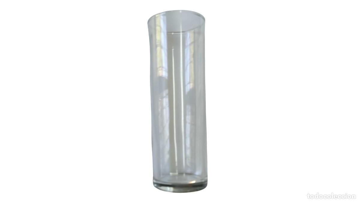 Otras Botellas y Bebidas Antiguas de colecci&oacute;n: VASO LONG DRINK ARCOROC - VIDRIO TRANSPARENTE - FORMATO TUBO CIL&Iacute;NDRICO - VINTAGE A&Ntilde;OS 1970-1990