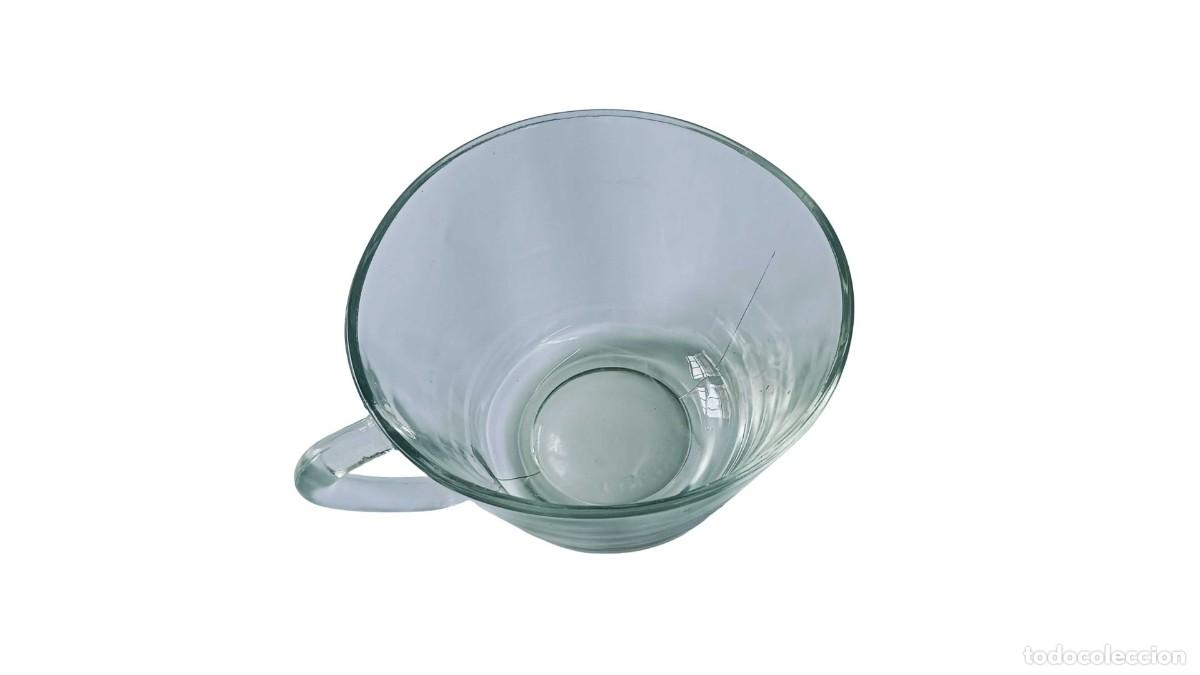 Otras Botellas y Bebidas Antiguas de colecci&oacute;n: VASO/TAZA DE CAF&Eacute; VINTAGE CON ASA - VIDRIO TEMPLADO - MARCA &rdquo;IMPACT SPAIN&rdquo; - VINTAGE A&Ntilde;OS 70/80
