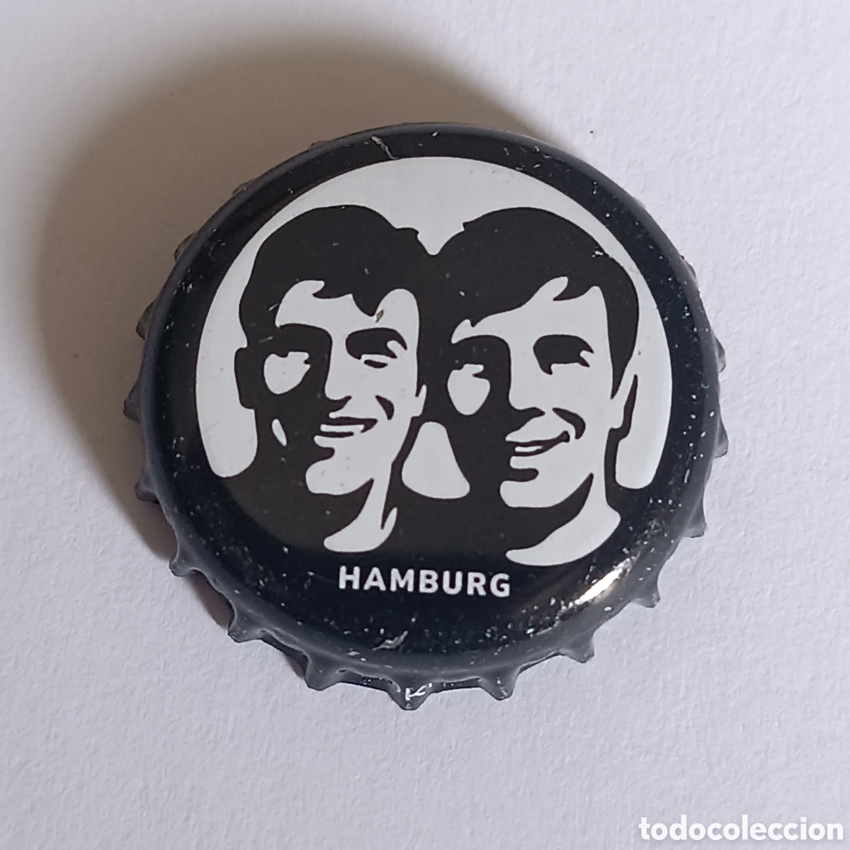 Otras Botellas y Bebidas Antiguas de colecci&oacute;n: CHAPA SODA/REFRESCO HAMBURG KOLA (ALEMANIA)