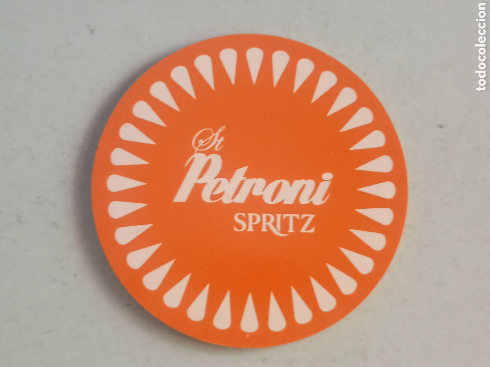 Otras Botellas y Bebidas Antiguas de colecci&oacute;n: Posavasos Petroni Spritz de madera
