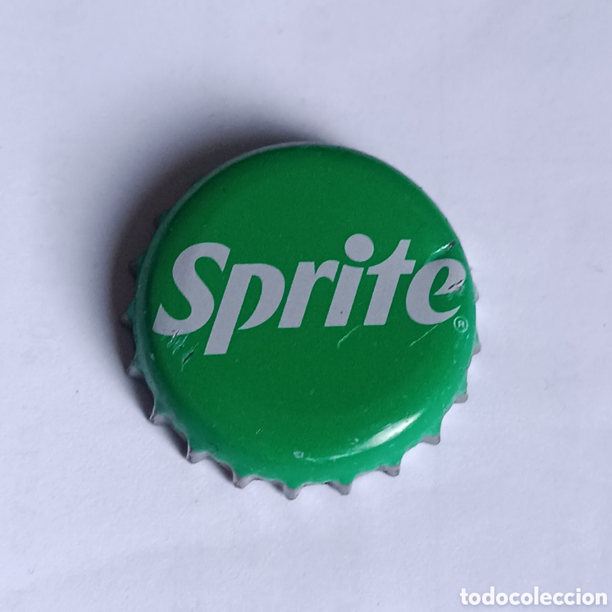 Otras botellas y bebidas antiguas de colecci&oacute;n: chapa refresco sprite