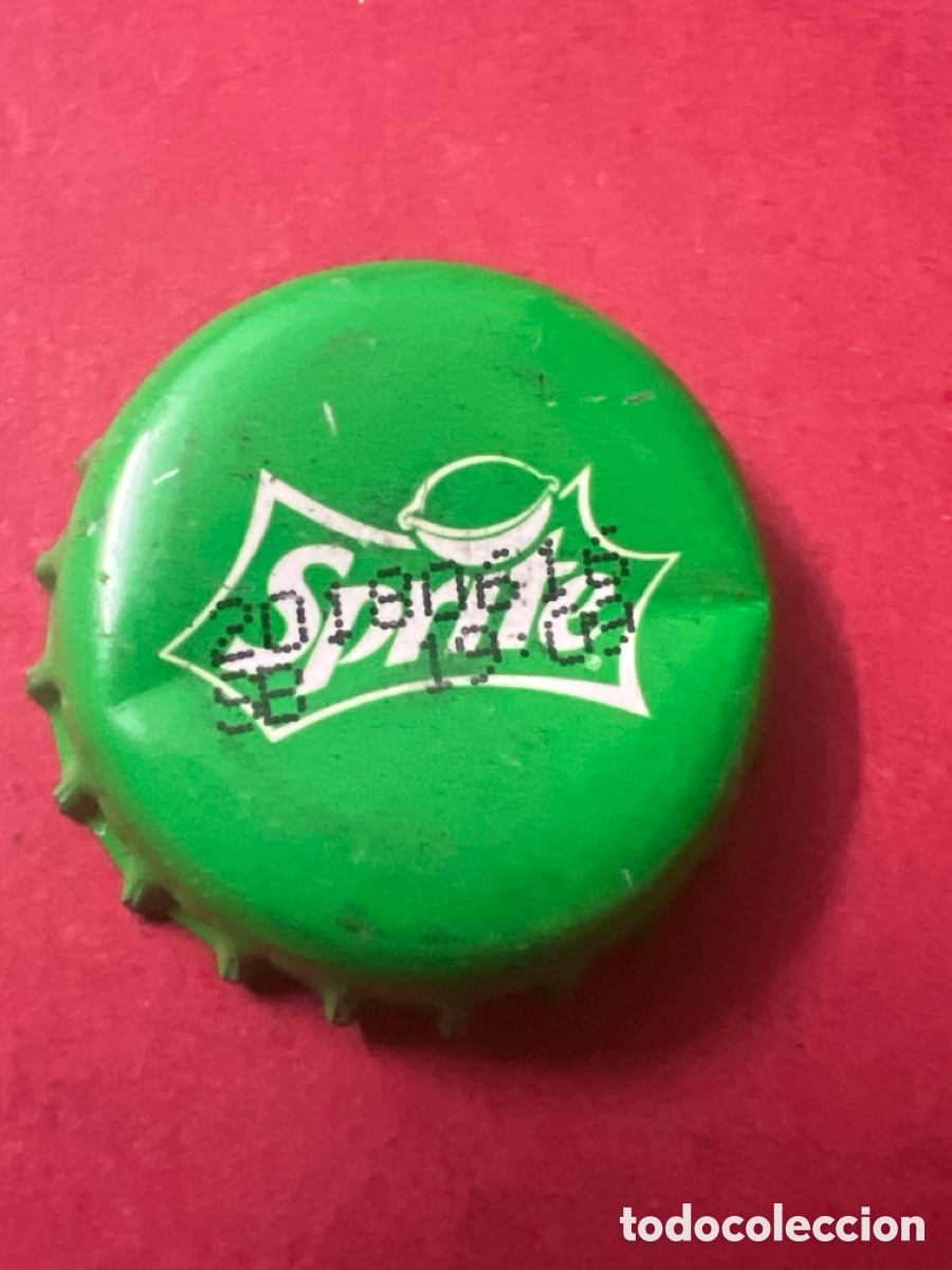 Otras botellas y bebidas antiguas de colecci&oacute;n: T4/X74/J2. CHAPA REFRESCO- SPRITE