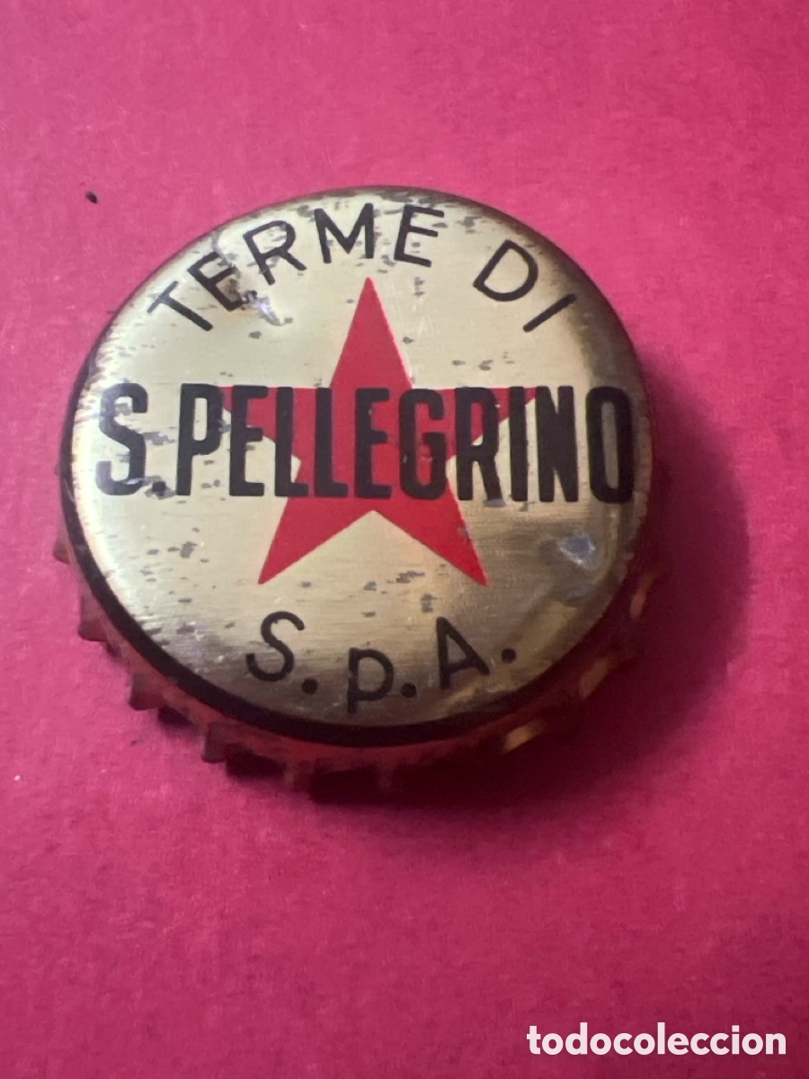 Otras botellas y bebidas antiguas de colecci&oacute;n: T4/X74/Q3. Soda/Refresco - S. Pellegrino terme di Soc. An.