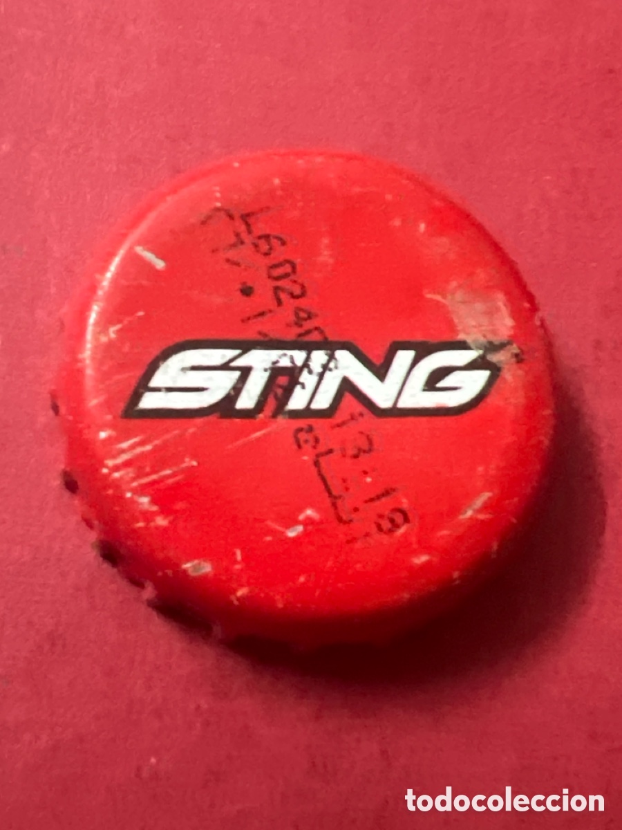 Otras botellas y bebidas antiguas de colecci&oacute;n: T4/X74/Q5. Soda/Refresco - STING - EGIPTO