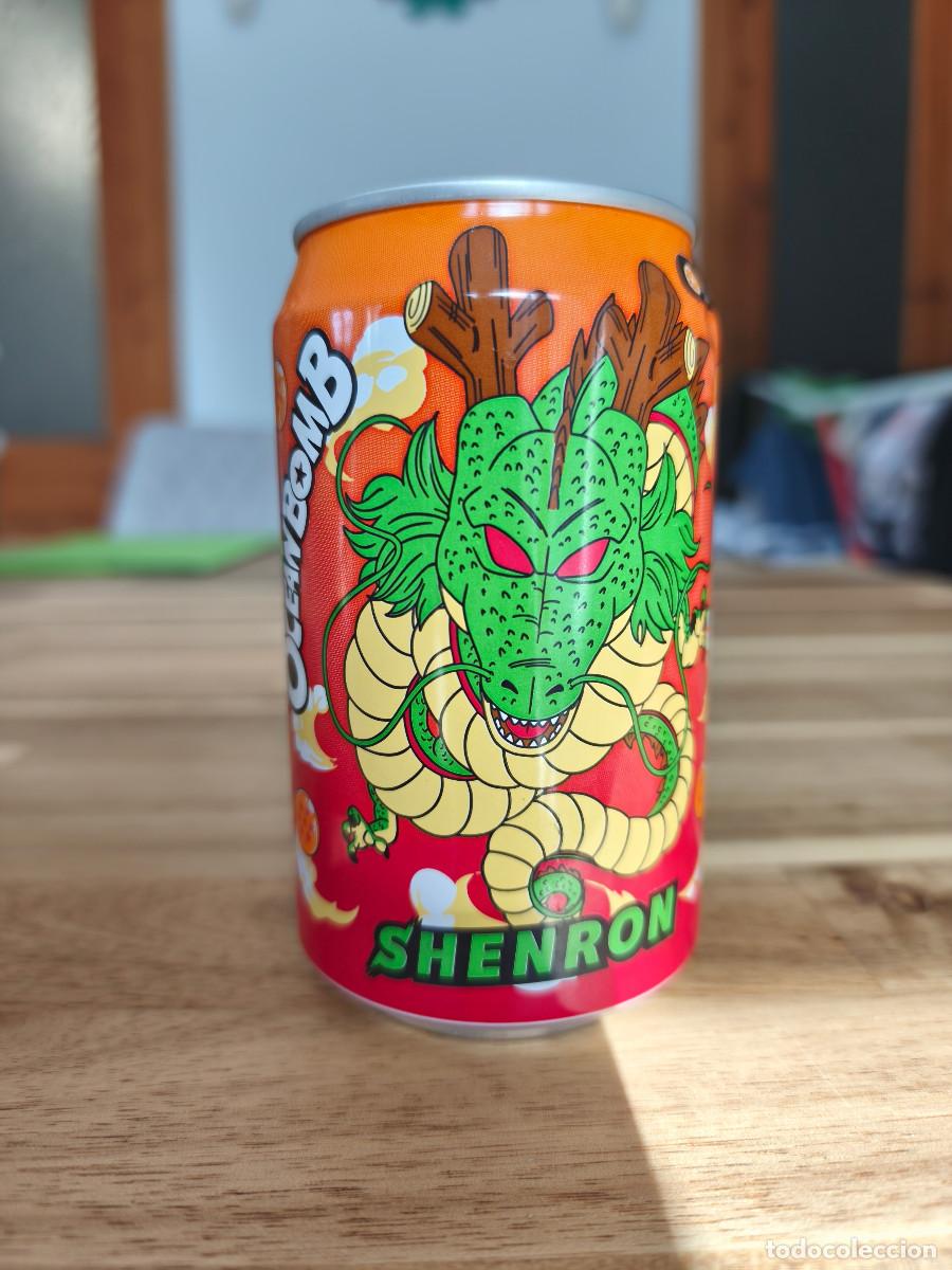 Otras botellas y bebidas antiguas de colecci&oacute;n: LATA VACIA - OCEAN BOMB NARANJA - DRAGON BALL SHENRON