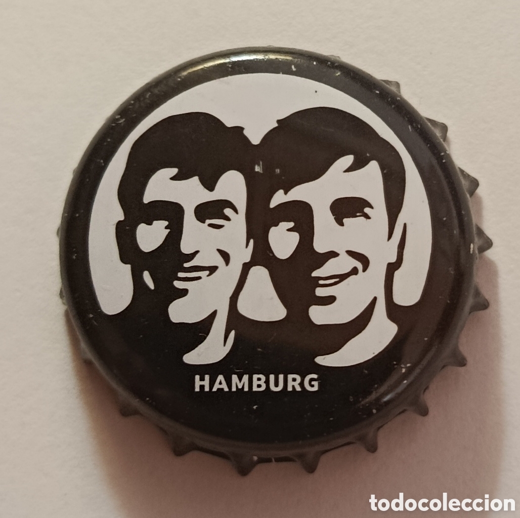 Otras botellas y bebidas antiguas de colecci&oacute;n: CHAPA REFRESCO/SODA HAMBURG