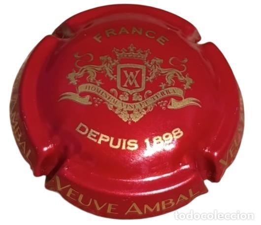 Otras botellas y bebidas antiguas de colecci&oacute;n: Francia Capsule &agrave; muselet Cap Cr&eacute;mant Bourgogne Veuve Ambal RP588 tap&oacute;n