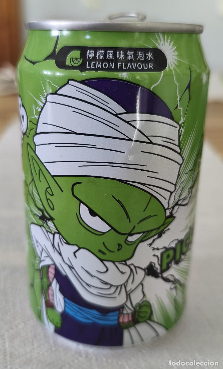 Otras botellas y bebidas antiguas de colecci&oacute;n: LATA VACIA - OCEAN BOMB LIMON - DRAGON BALL Super Piccolo