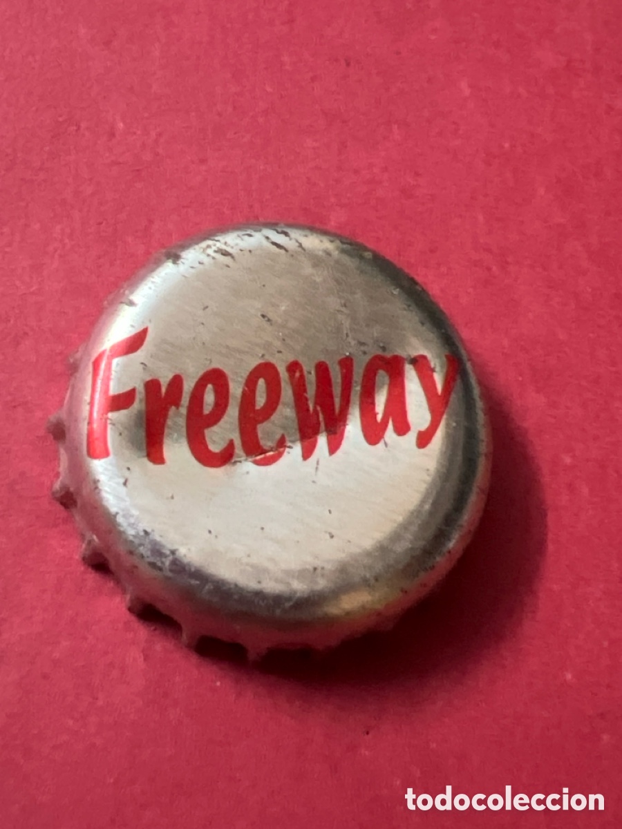 Otras botellas y bebidas antiguas de colecci&oacute;n: T4/X73/B3. CHAPA SODA REFRESCO - Freeway