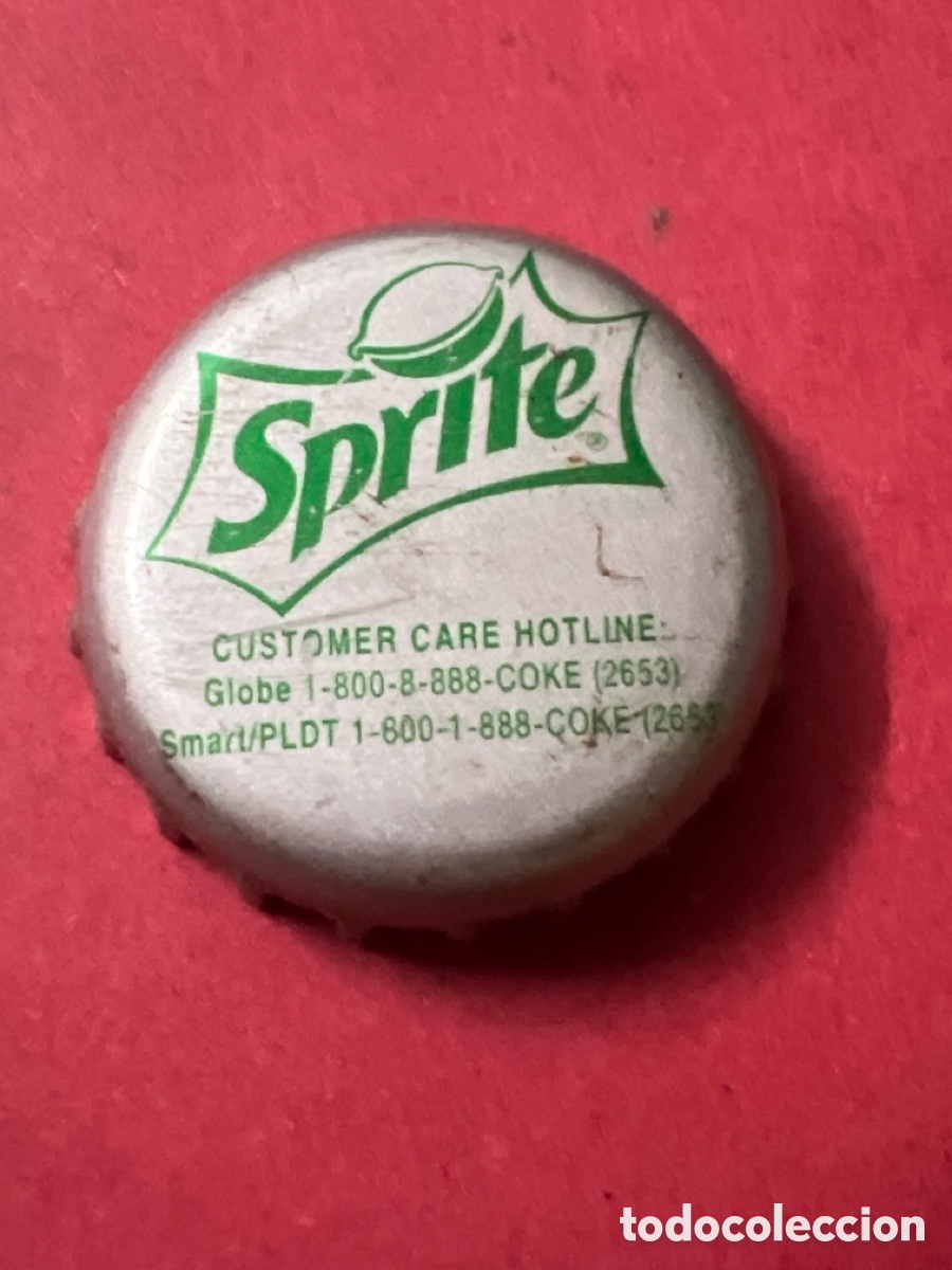 Otras botellas y bebidas antiguas de colecci&oacute;n: T4/X73/H6. CHAPA REFRESCO - SPRITE