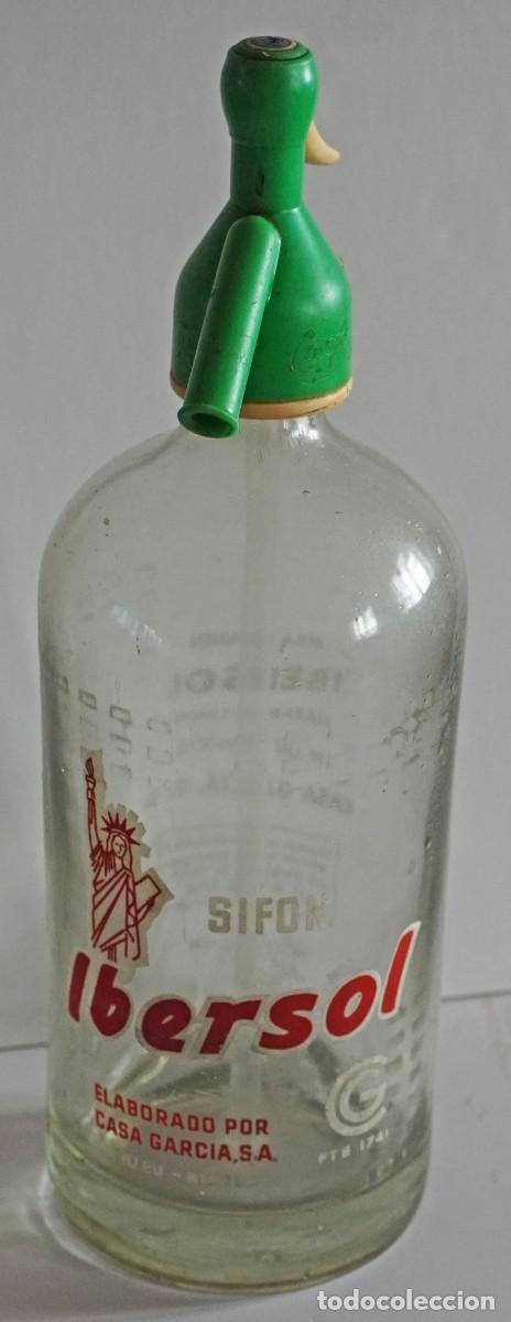 Otras botellas y bebidas antiguas de colecci&oacute;n: ANTIGUO SIFON IBERSOL