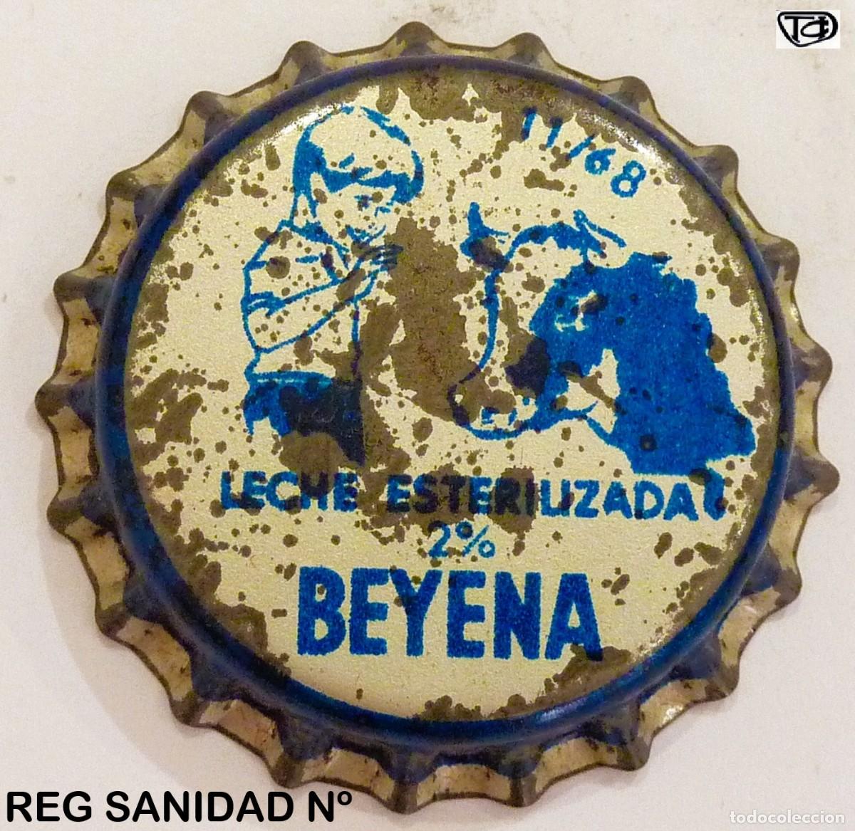 Collectionnisme d'Autres Bouteilles et Boissons : Chapa Leche BEYENA 11/68 xapa kronkorken tappi bottle cap capsule SIN USAR - JV
