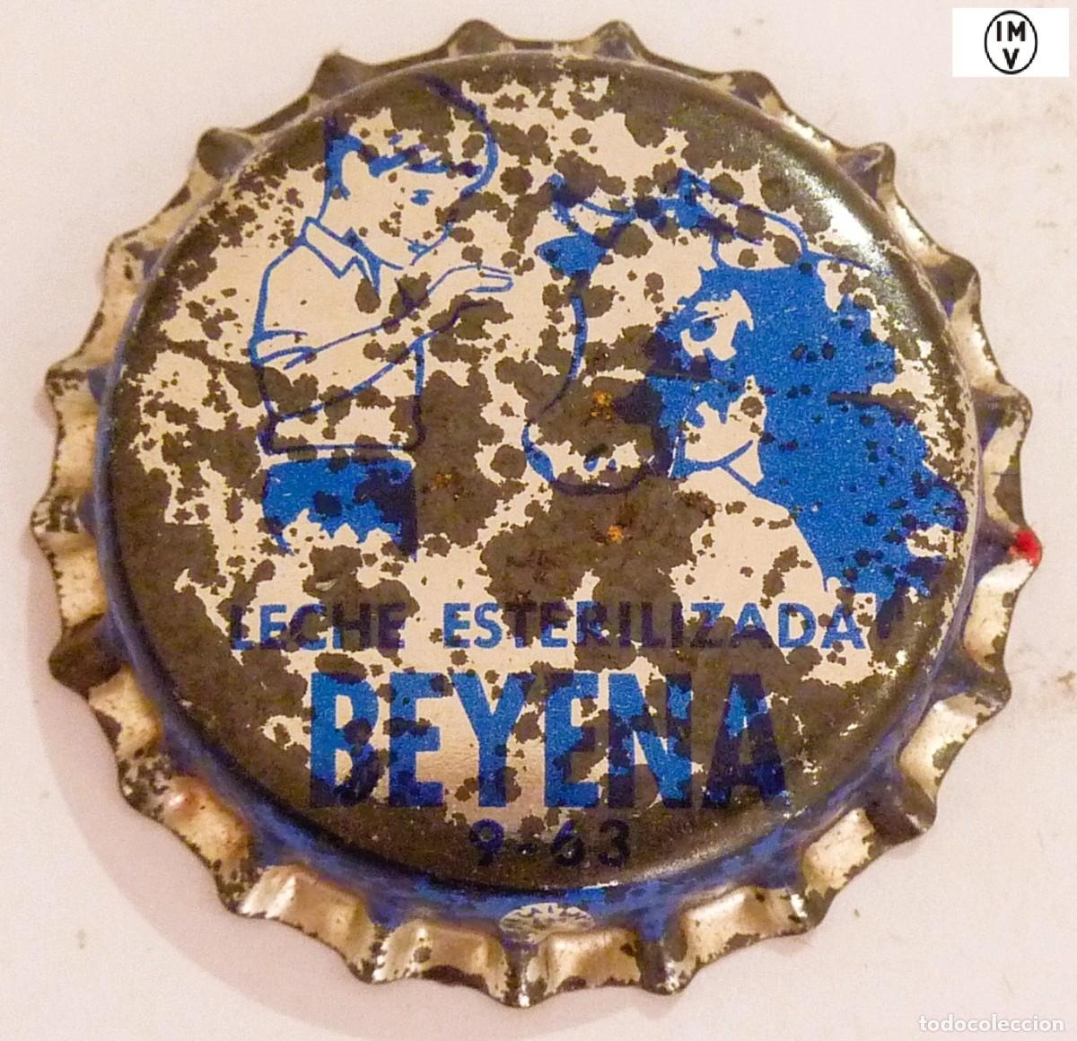 Colecionismo de Outras Garrafas e Bebidas: Chapa Leche BEYENA 9/63 xapa kronkorken tappi bottle cap capsule SIN USAR - JV