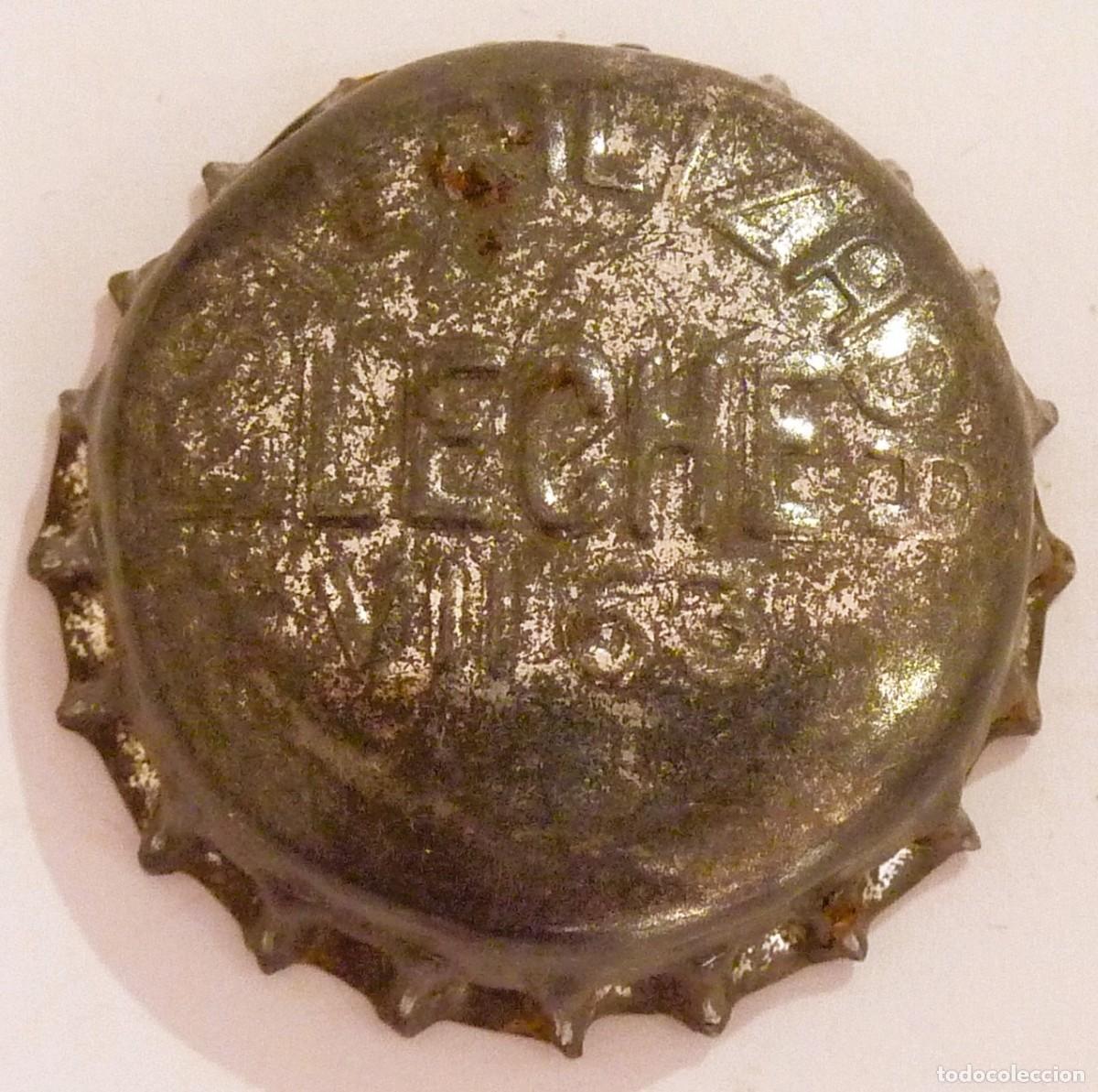 Colecionismo de Outras Garrafas e Bebidas: Chapa leche ESTERILIZADA 1963 xapa kronkorken tappi bottle cap capsule - JV