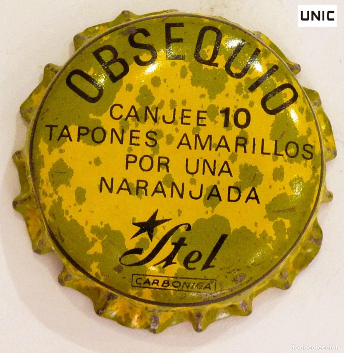 Colecionismo de Outras Garrafas e Bebidas: Chapa Gaseosa STEL Obsequio xapa kronkorken tappi bottle cap capsule - JV
