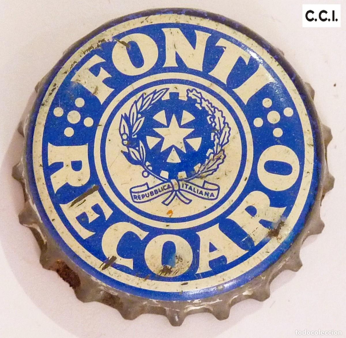 Collectionnisme d'Autres Bouteilles et Boissons : Chapa agua FONTI RECOARO xapa kronkorken tappi bottle cap capsule - JV
