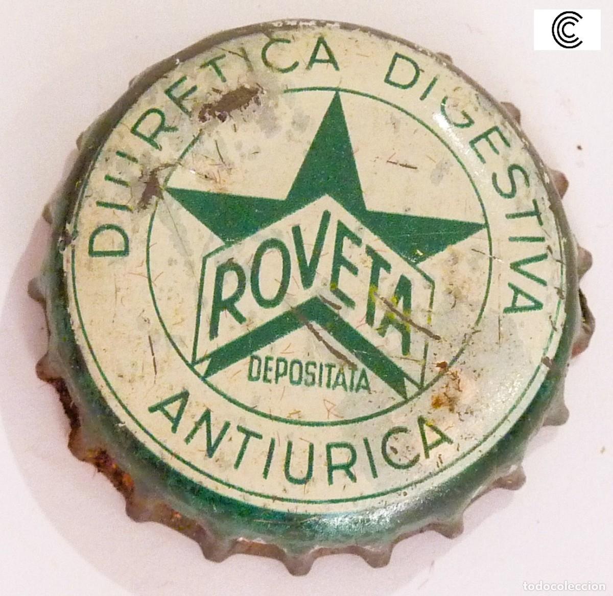 Collectionnisme d'Autres Bouteilles et Boissons : Chapa agua ROVETA xapa kronkorken tappi bottle cap capsule - JV