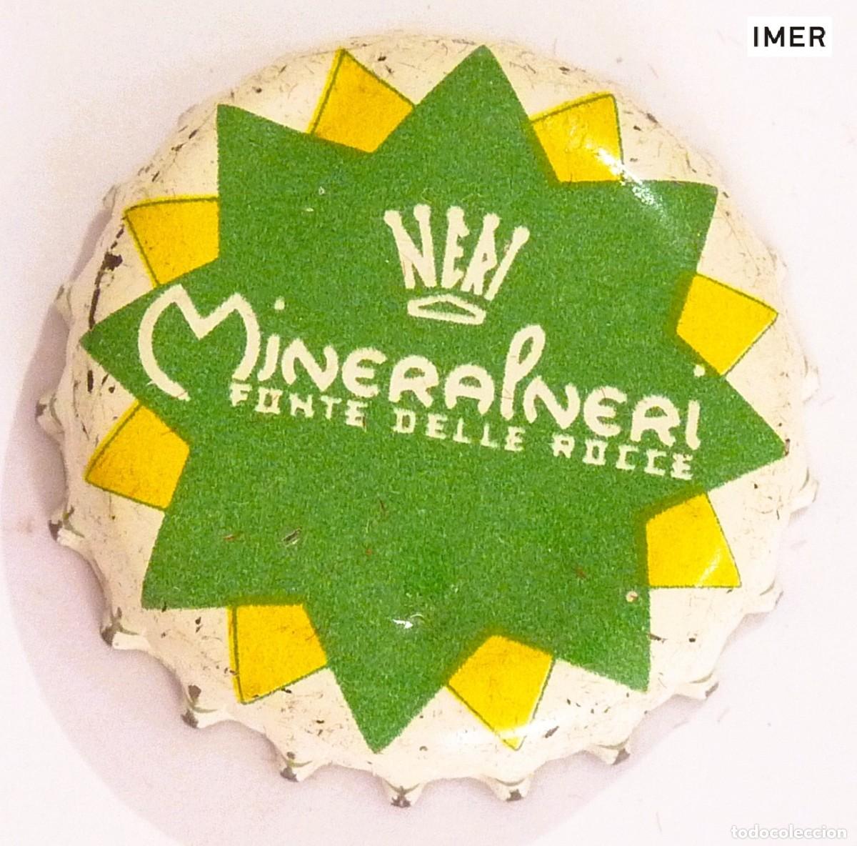 Otras botellas y bebidas antiguas de colecci&oacute;n: Chapa agua MINERALNERI xapa kronkorken tappi bottle cap capsule - JV