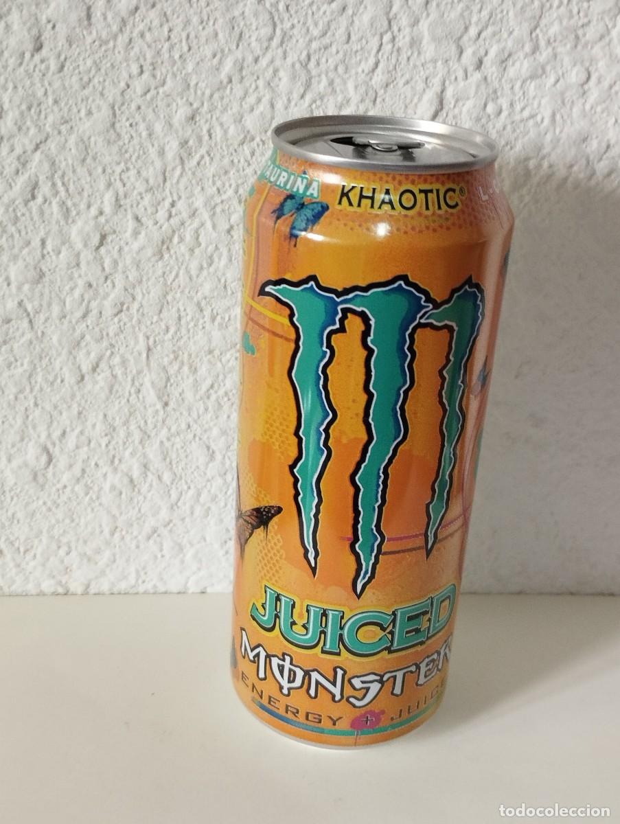 Otras botellas y bebidas antiguas de colecci&oacute;n: BOTE - LATA BEBIDA ENERGETICA MONSTER ENERGY JUICED KHAOTIC