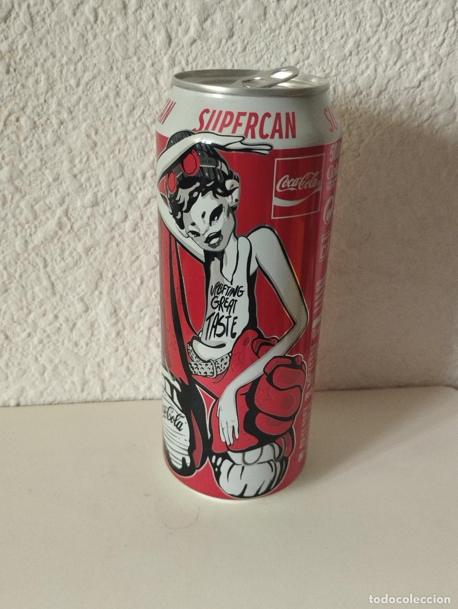 Otras botellas y bebidas antiguas de colecci&oacute;n: BOTE - LATA COCA COLA SUPERCAN 500 ML