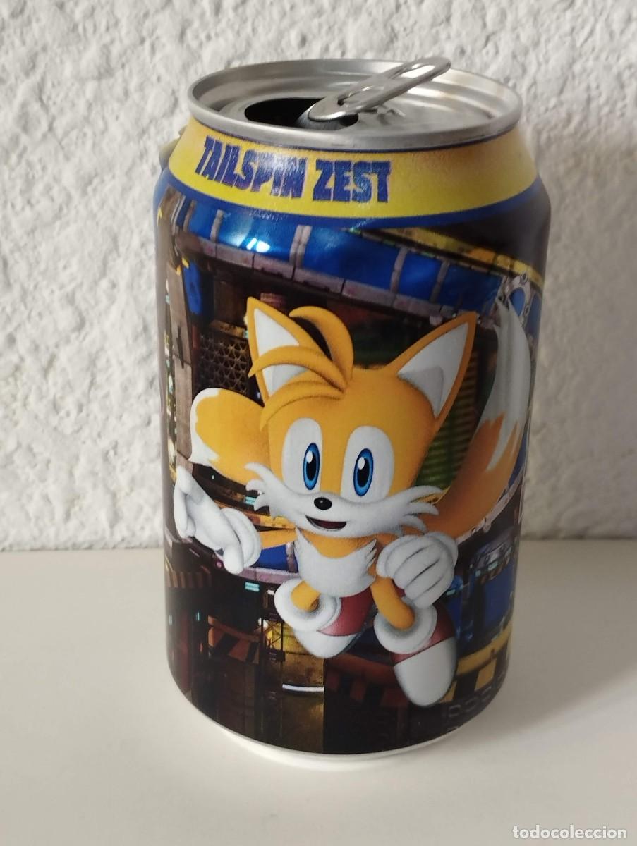 Otras botellas y bebidas antiguas de colecci&oacute;n: BOTE - LATA SONIC THE HEDGEHOG - TAILSPIN ZEST