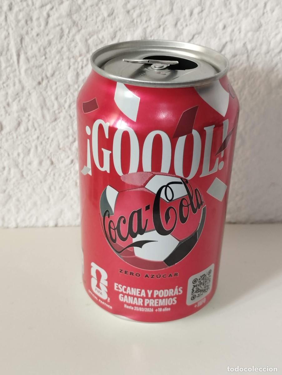 Otras botellas y bebidas antiguas de colecci&oacute;n: BOTE - LATA COCA COLA ZERO FIFA WORLD CUP 2026 - GOOOL -