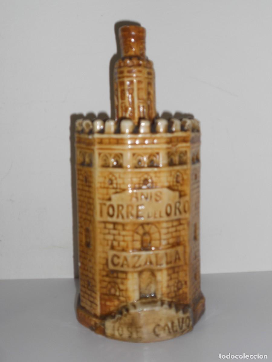 Otras botellas y bebidas antiguas de colecci&oacute;n: ANTIGUA BOTELLA CERAMICA ANIS ,CASALLA ,DE JOSE CALVO
