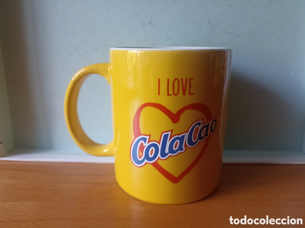 Otras botellas y bebidas antiguas de colecci&oacute;n: Taza I Love Cola Cao
