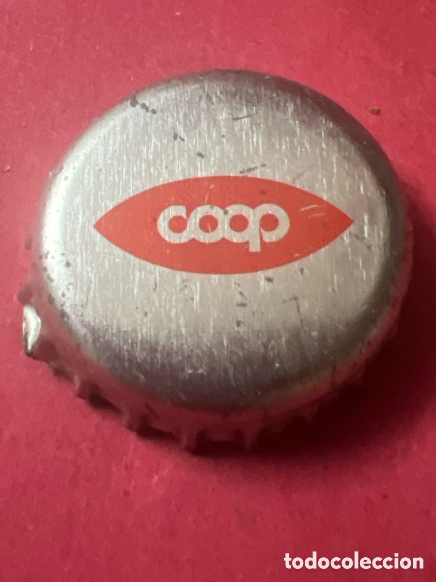 Otras botellas y bebidas antiguas de colecci&oacute;n: H57. CHAPA Soda/Refresco - Coop - ITALIA