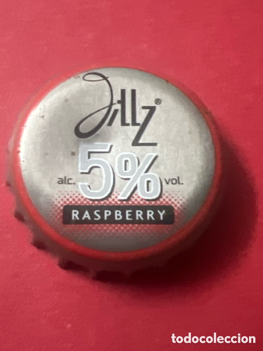 Colecionismo de Outras Garrafas e Bebidas: T4/X82/N1. CHAPA SIDRA - Jillz Raspberry alc. 5% vol. - PA&Iacute;SES BAJOS