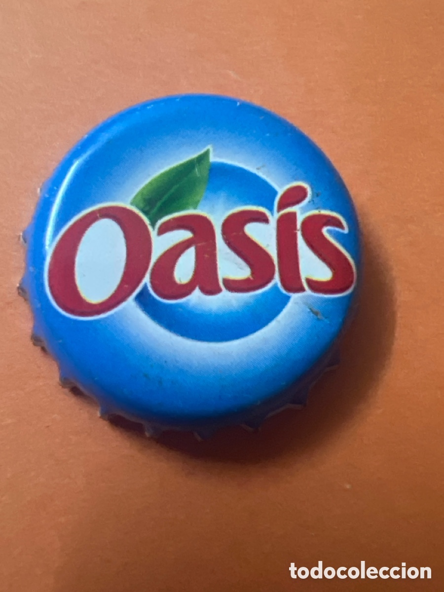 Otras botellas y bebidas antiguas de colecci&oacute;n: T4/X83/O4. TAP&Oacute;N CORONA BOTTLE CAP KRONKORKEN TAPPI CHAPA REFRESCO OASIS.FRANCIA