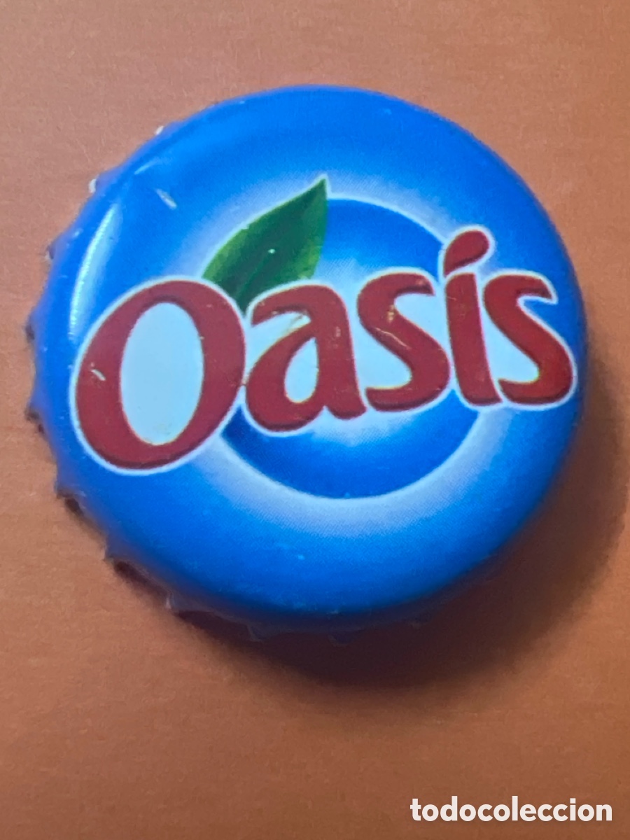 Otras botellas y bebidas antiguas de colecci&oacute;n: T4/X83/O5. TAP&Oacute;N CORONA BOTTLE CAP KRONKORKEN TAPPI CHAPA REFRESCO OASIS.FRANCIA