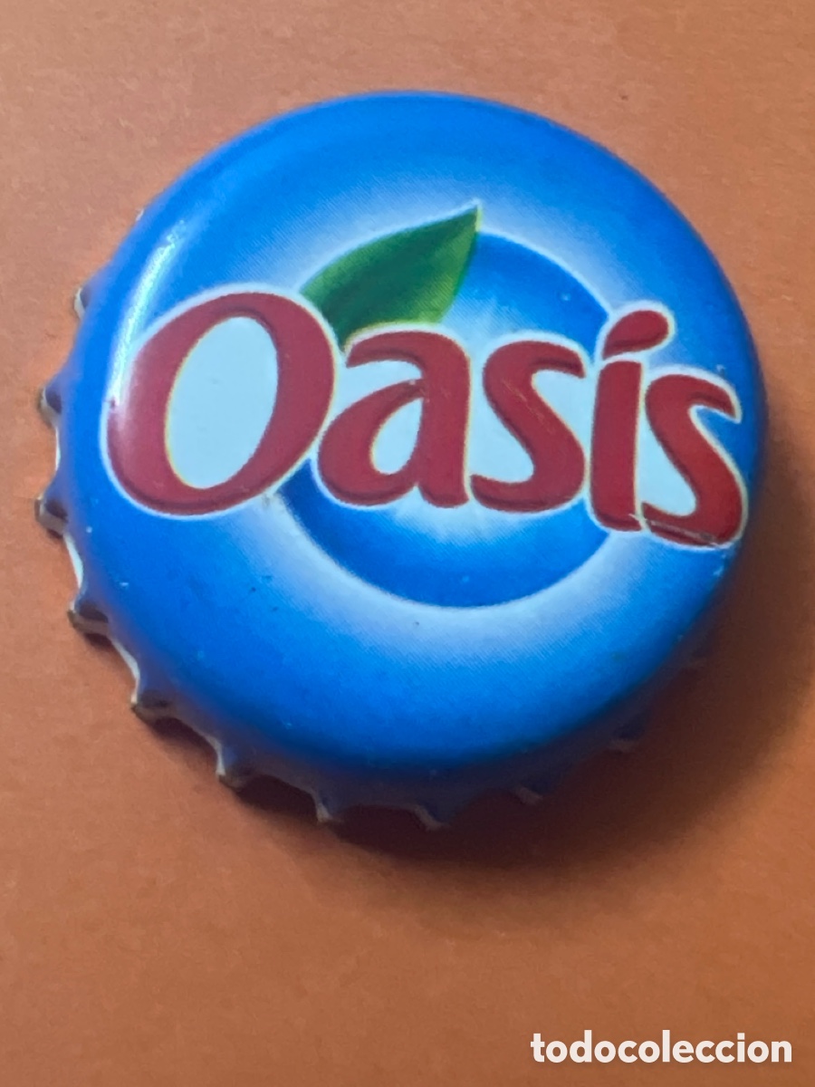 Otras botellas y bebidas antiguas de colecci&oacute;n: T4/X83/P1. TAP&Oacute;N CORONA BOTTLE CAP KRONKORKEN TAPPI CHAPA REFRESCO OASIS.FRANCIA