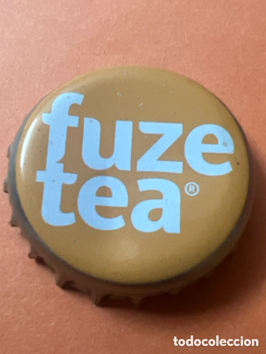 Otras botellas y bebidas antiguas de colecci&oacute;n: T4/X83/J6. CHAPA REFRESCO/SODA - Fuze tea