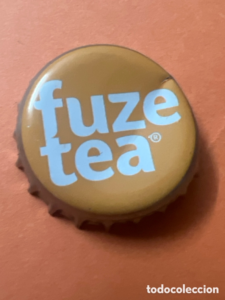Otras botellas y bebidas antiguas de colecci&oacute;n: T4/X83/Q1. CHAPA REFRESCO/SODA - Fuze tea