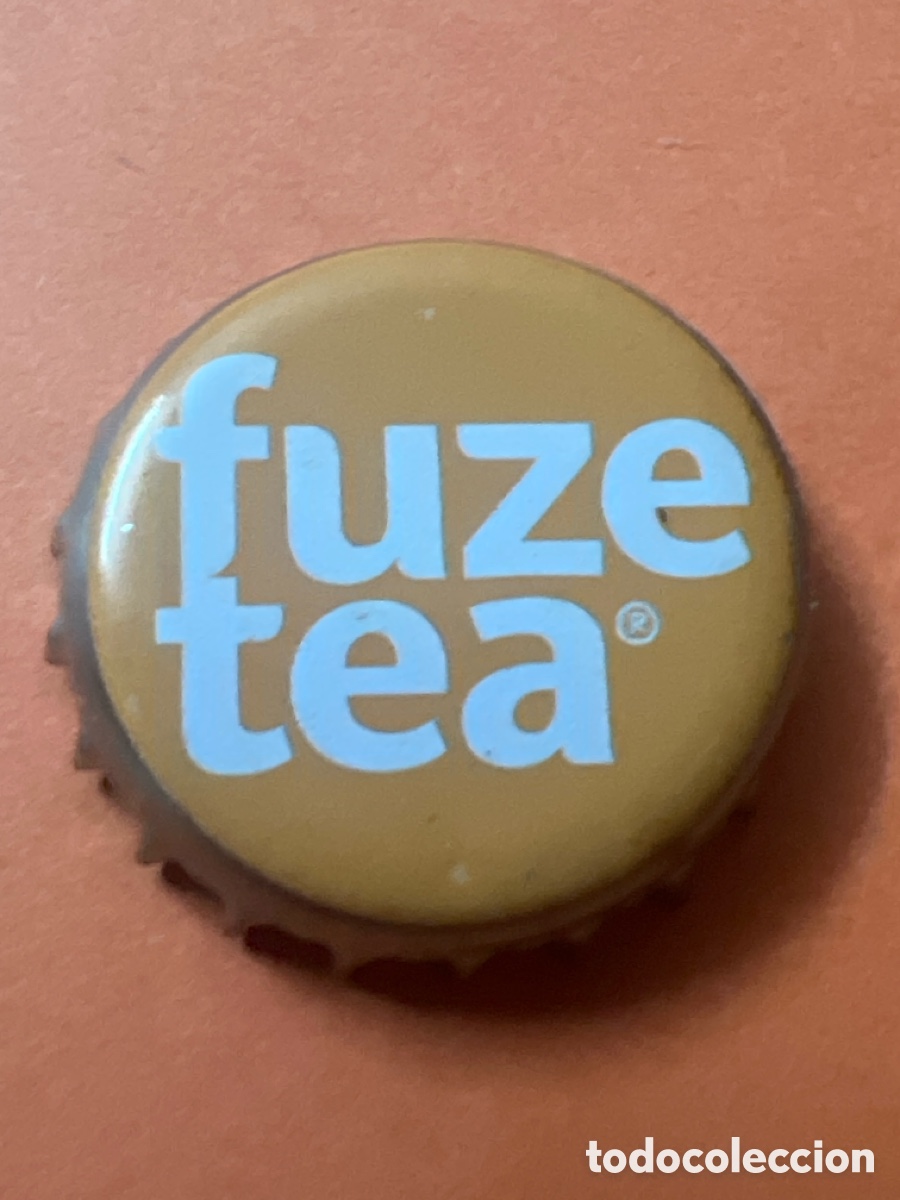 Otras botellas y bebidas antiguas de colecci&oacute;n: T4/X83/Q2. CHAPA REFRESCO/SODA - Fuze tea