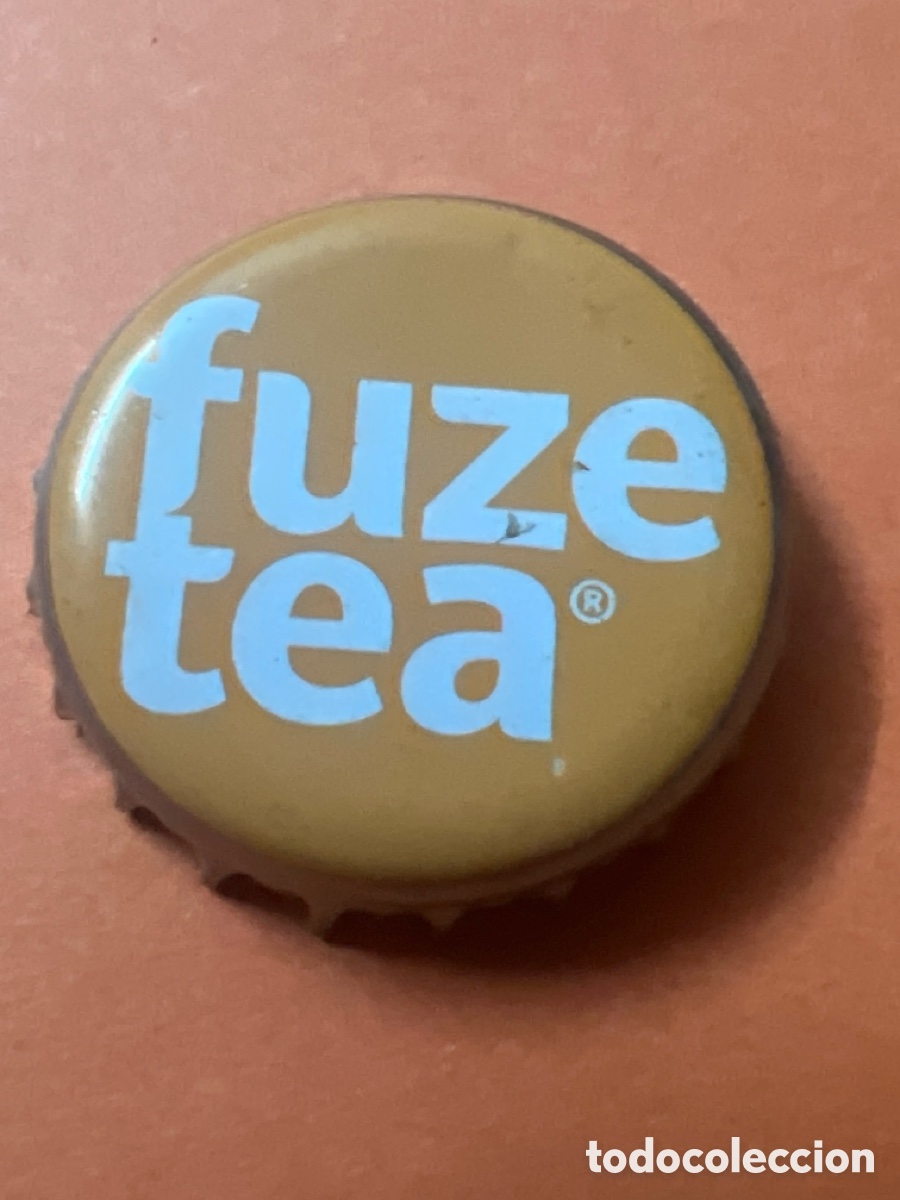 Otras botellas y bebidas antiguas de colecci&oacute;n: T4/X83/Q3. CHAPA REFRESCO/SODA - Fuze tea