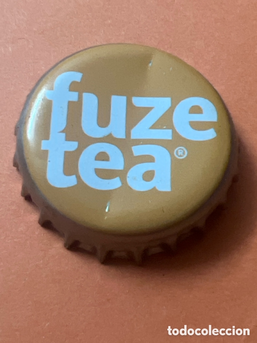 Otras botellas y bebidas antiguas de colecci&oacute;n: T4/X83/Q5. CHAPA REFRESCO/SODA - Fuze tea