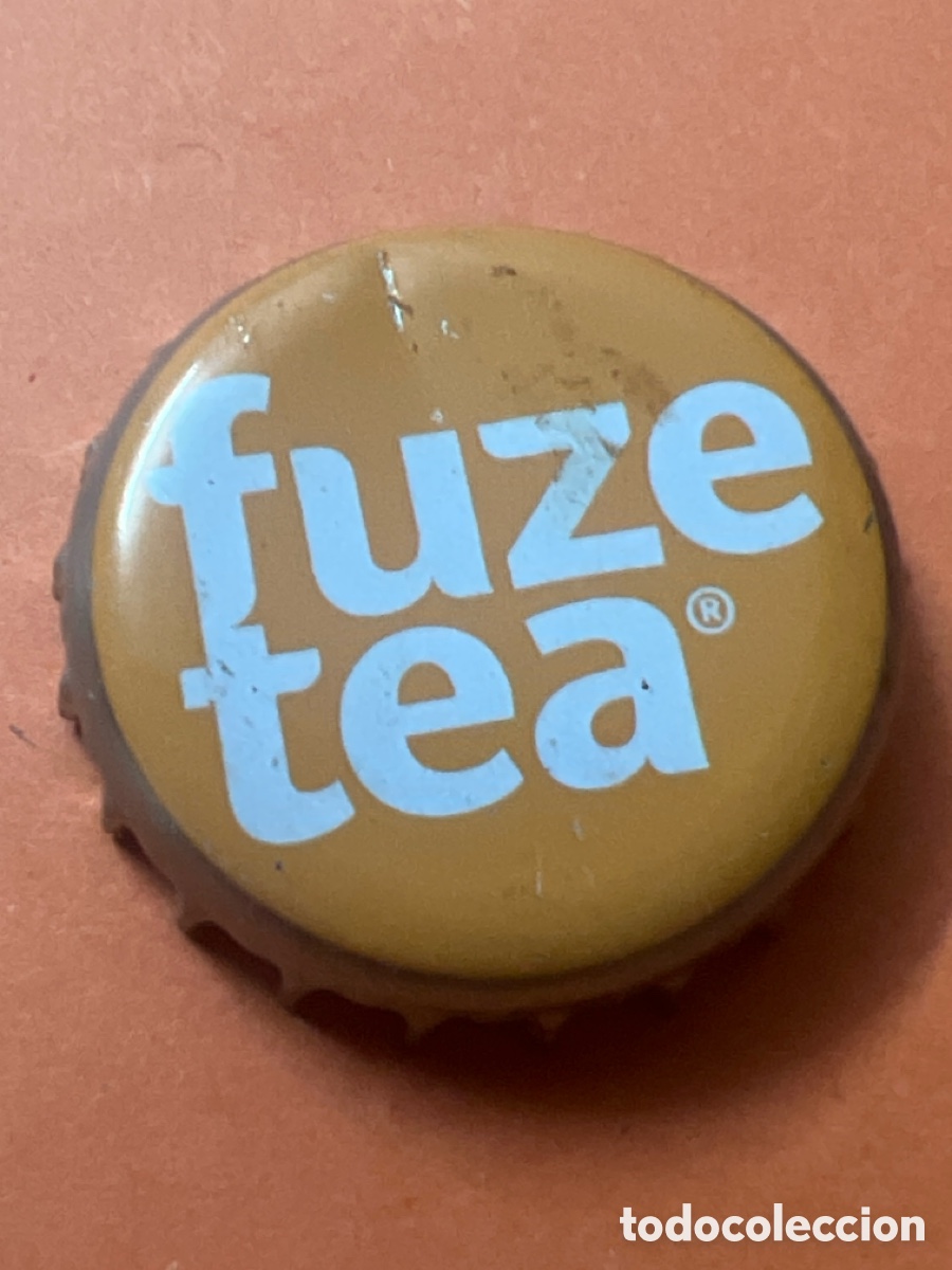 Otras botellas y bebidas antiguas de colecci&oacute;n: T4/X83/Q6. CHAPA REFRESCO/SODA - Fuze tea