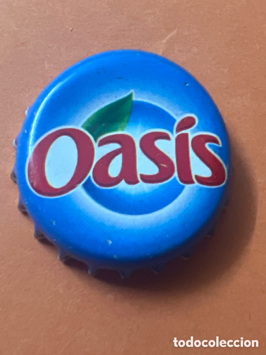 Otras botellas y bebidas antiguas de colecci&oacute;n: T4/X84/G1. TAP&Oacute;N CORONA BOTTLE CAP KRONKORKEN TAPPI CHAPA REFRESCO OASIS.FRANCIA